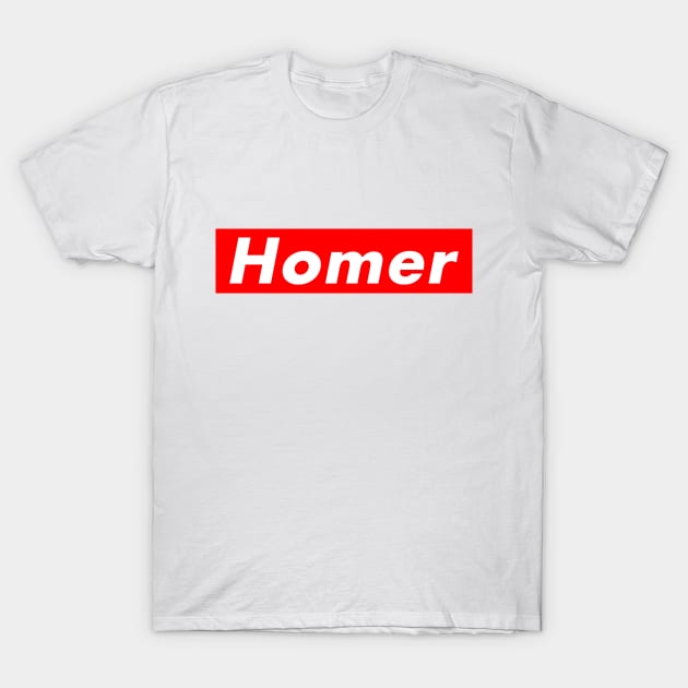 Homer T-Shirt by PrintHub